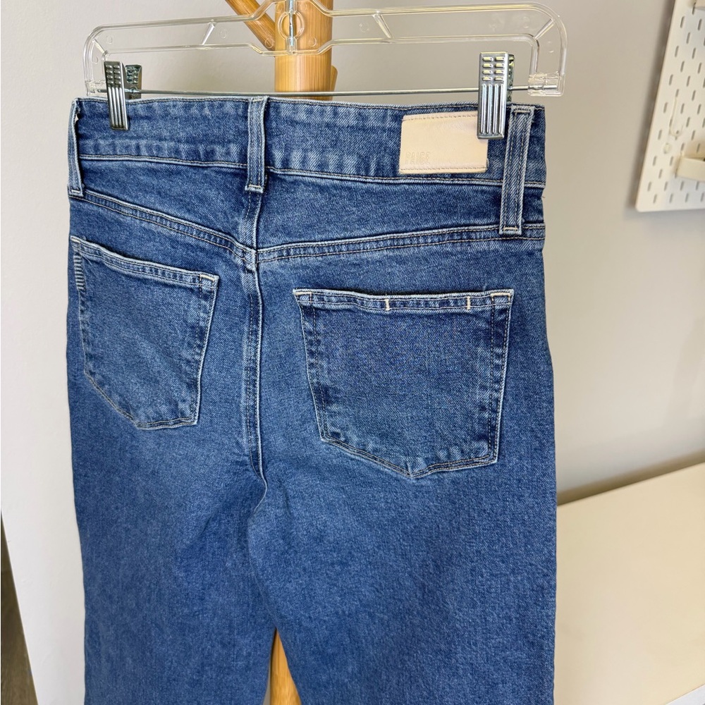 PAIGE Sasha High-Rise Stretch Wide-Leg Jeans Sz 27 - Picture 8 of 11